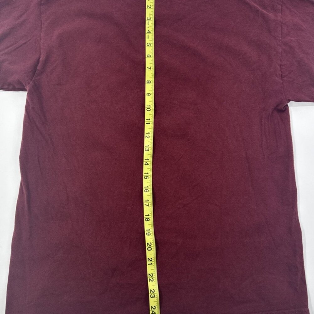 Champion Harvard Shirt Medium Maroon College Crest Tee T Shirt Campus Logo Ivy - Picture 8 of 8